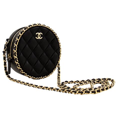 circular chanel bag|chanel small crossbody bag.